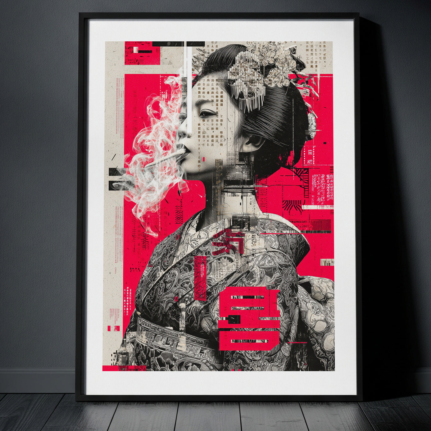 Tokyo Glitch: Geisha Pop Art