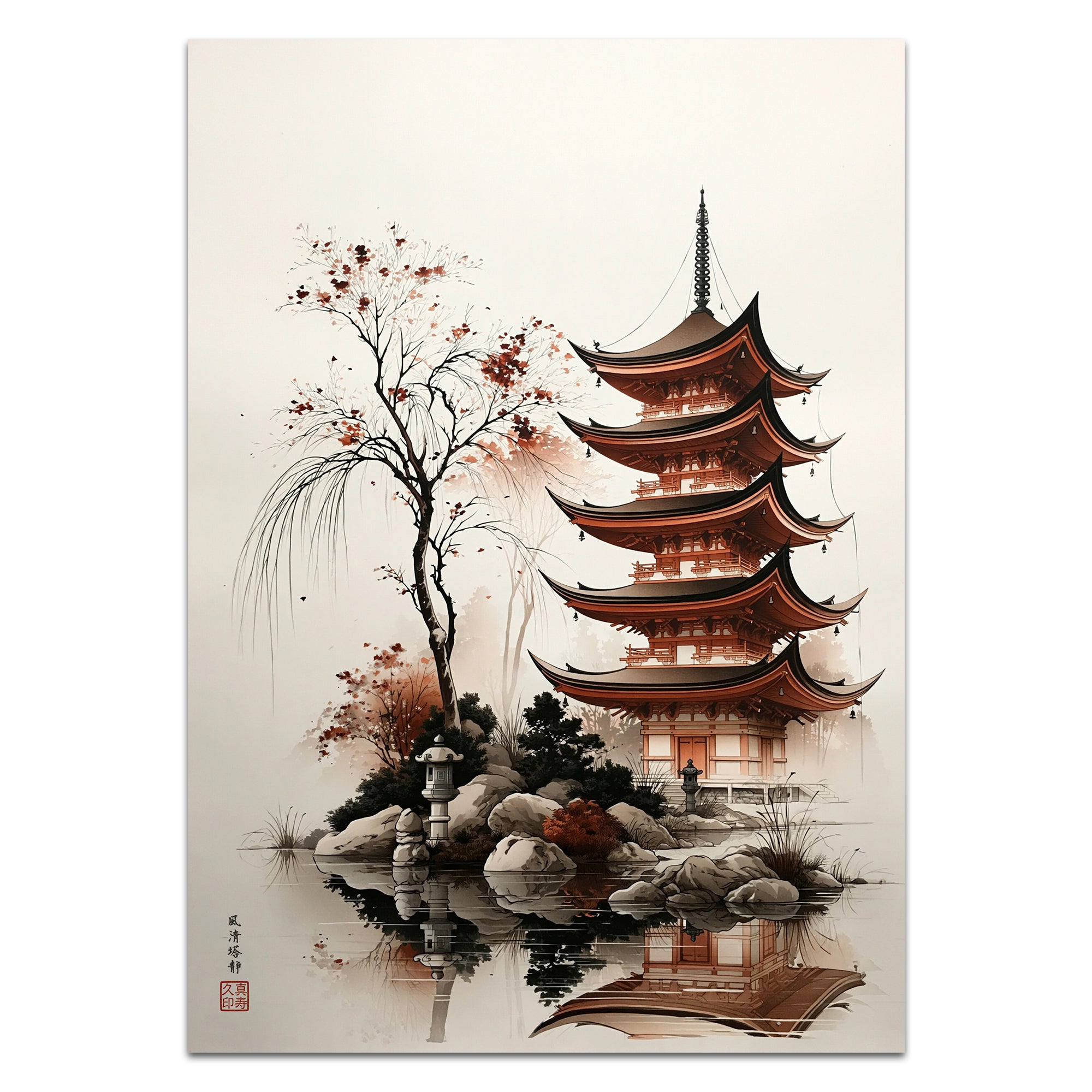 Riflessi della Pagoda