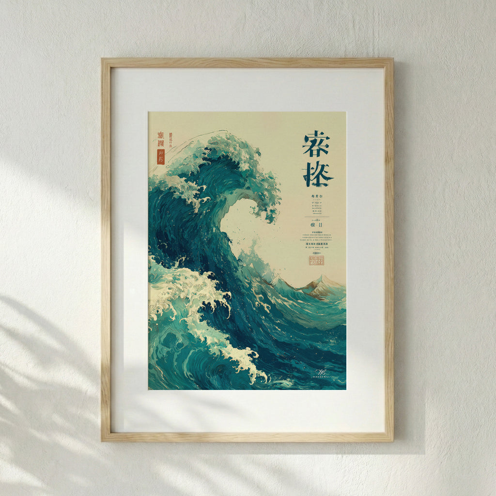 "L'Eternità del Mare" (Onda Turchese)