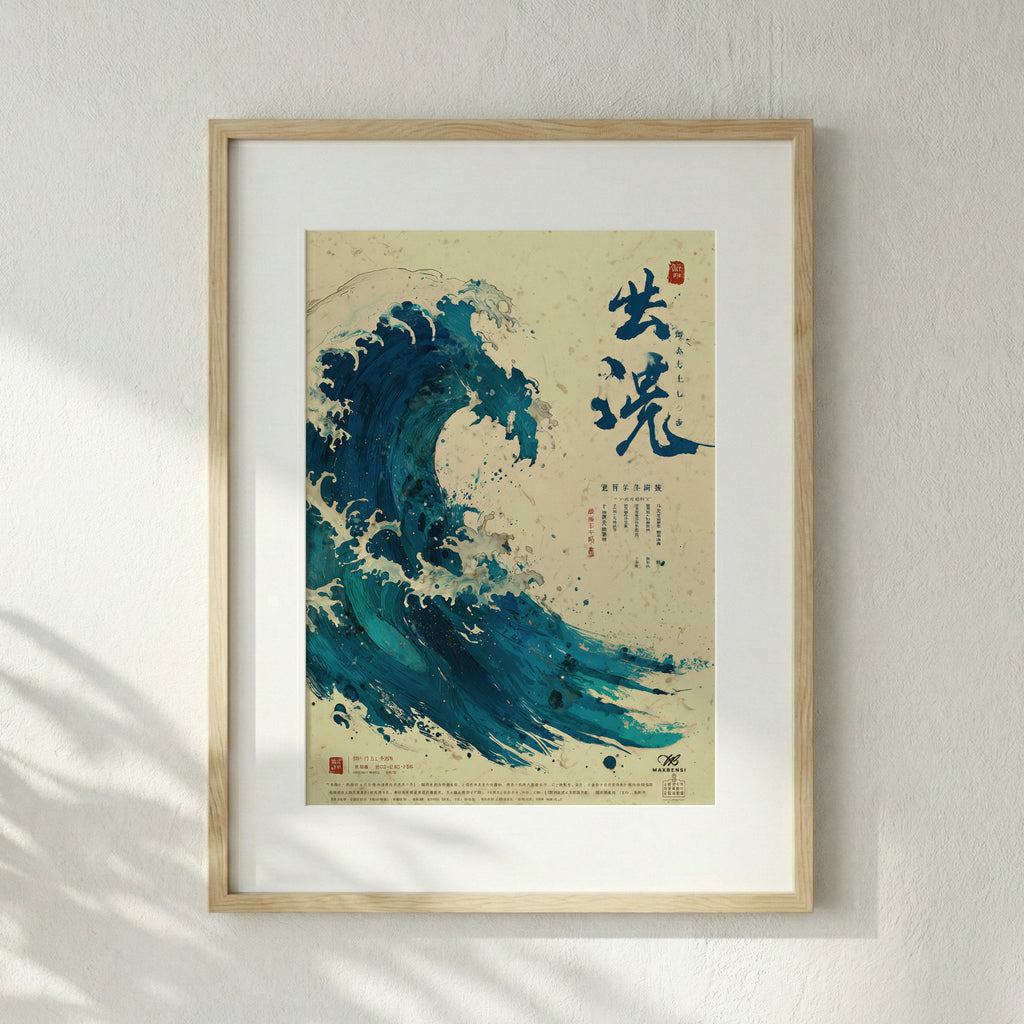 "Anima d'Inchiostro" (Sumi-e Wave)