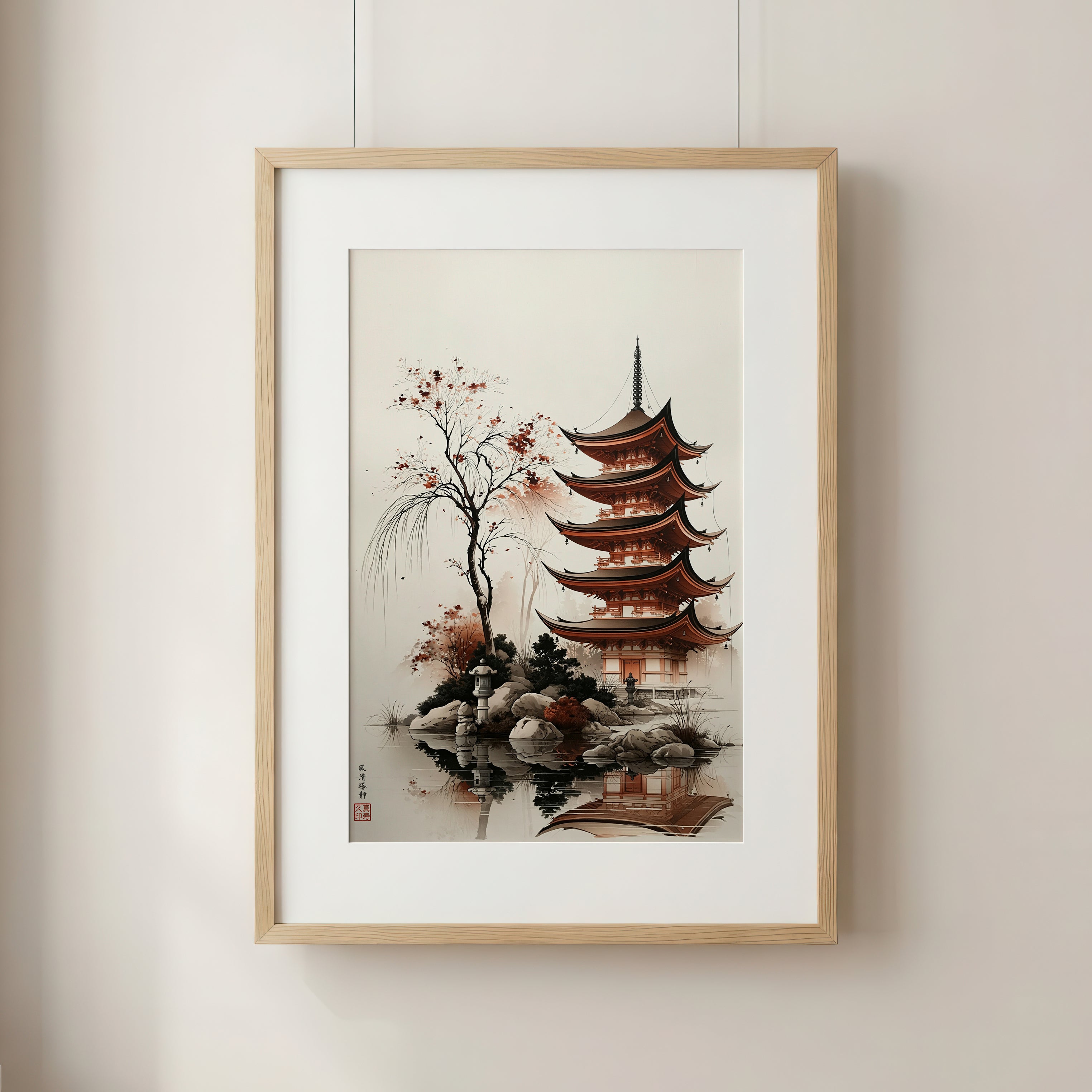 Riflessi della Pagoda